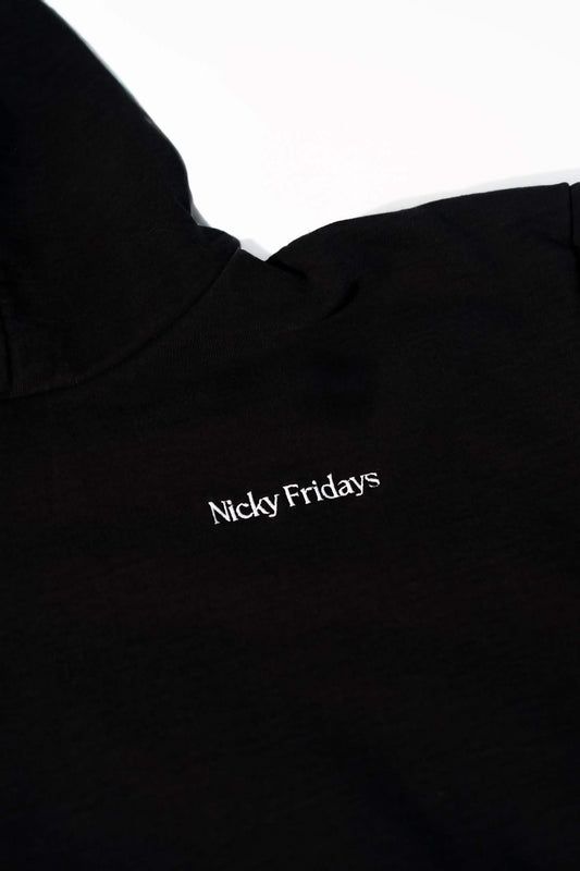 Made For Fridays Hoodie - Black/White
