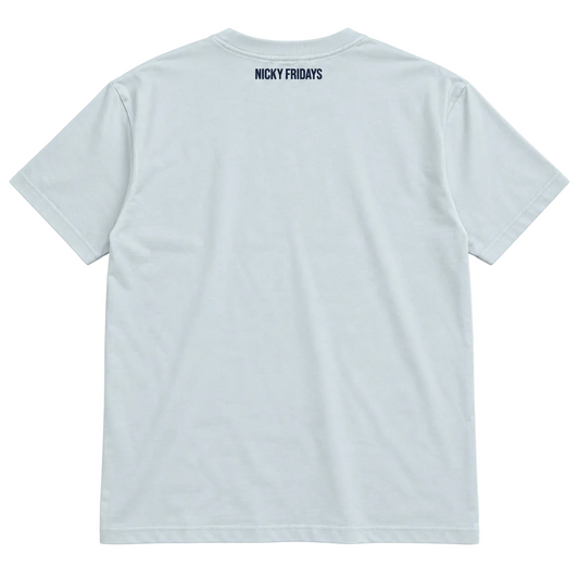 Weekend Club Tee - Light Blue/Navy