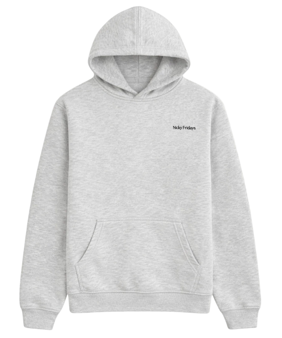 Made For Fridays Hoodie - Heather Grey/Black