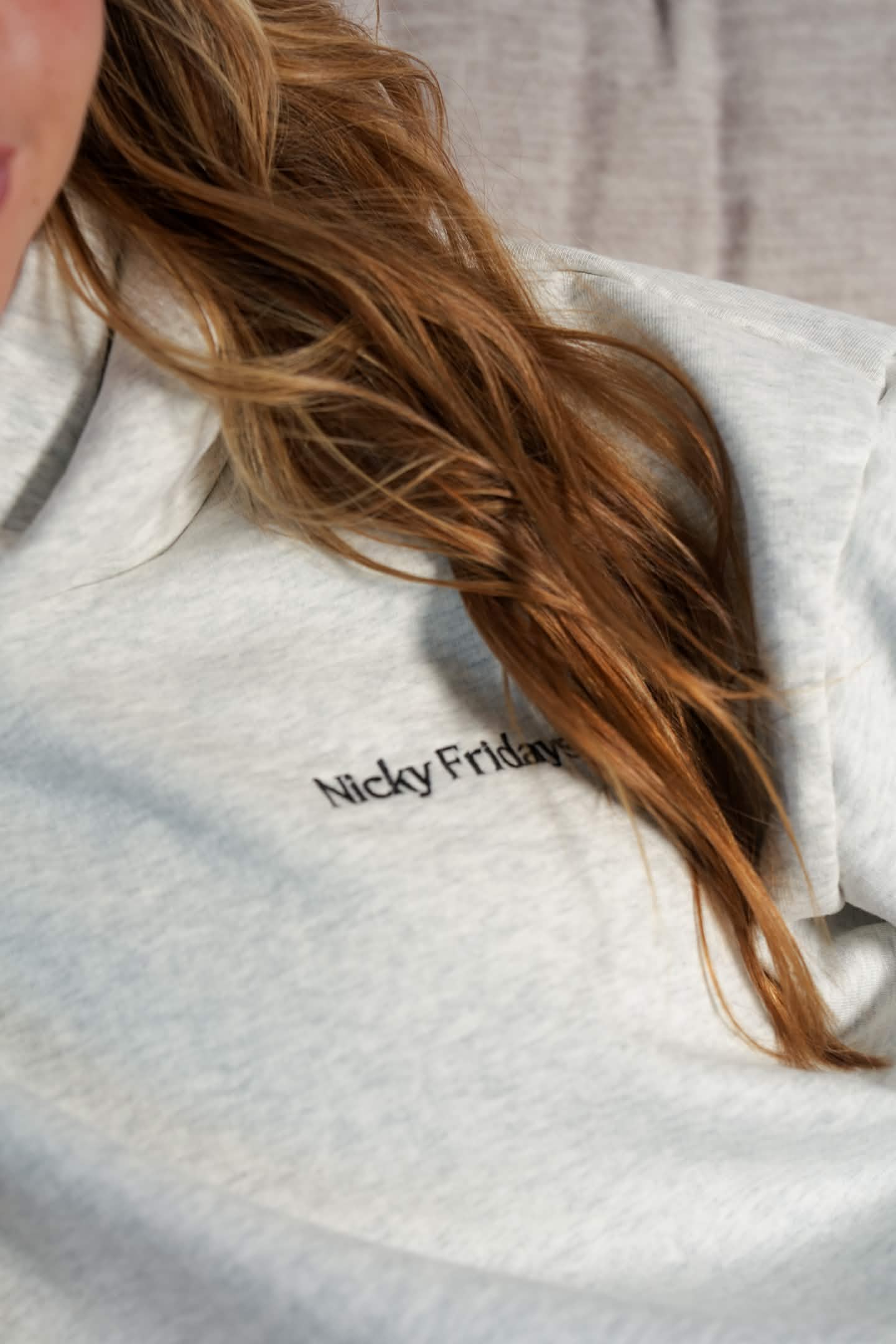 Made For Fridays Hoodie - Heather Grey/Black