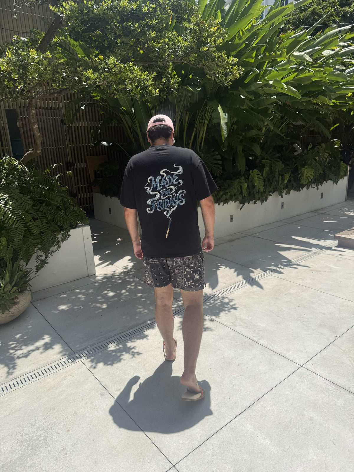 Made For Fridays Match Tee - Black