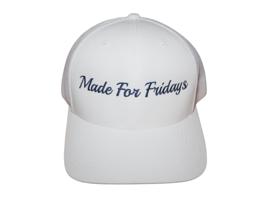 Made For Fridays Trucker Hat - White/Purple