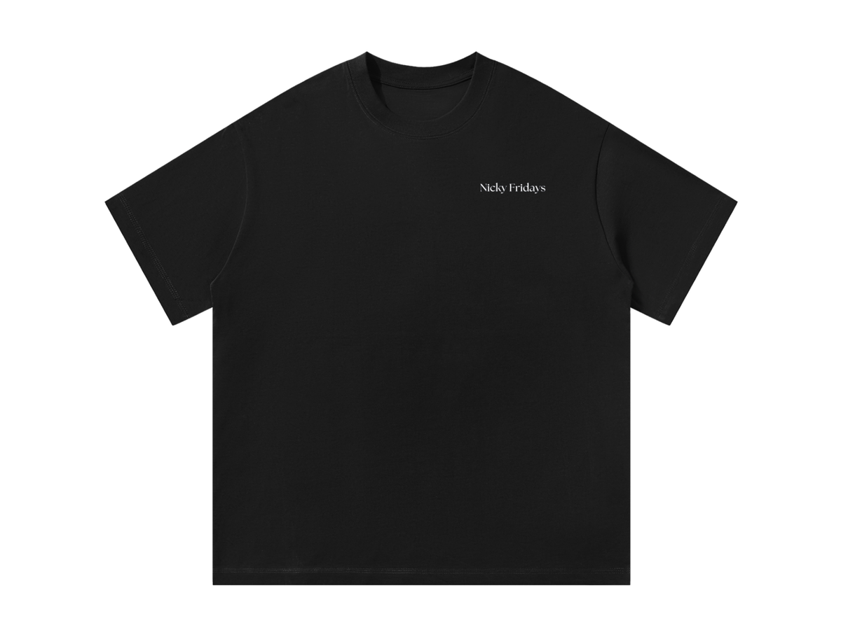 Made For Fridays Match Tee - Black