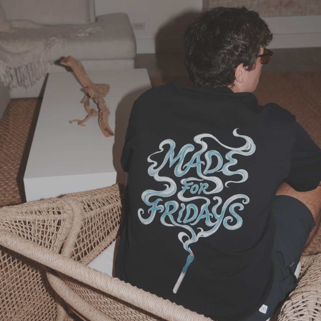 Made For Fridays Match Tee - Black