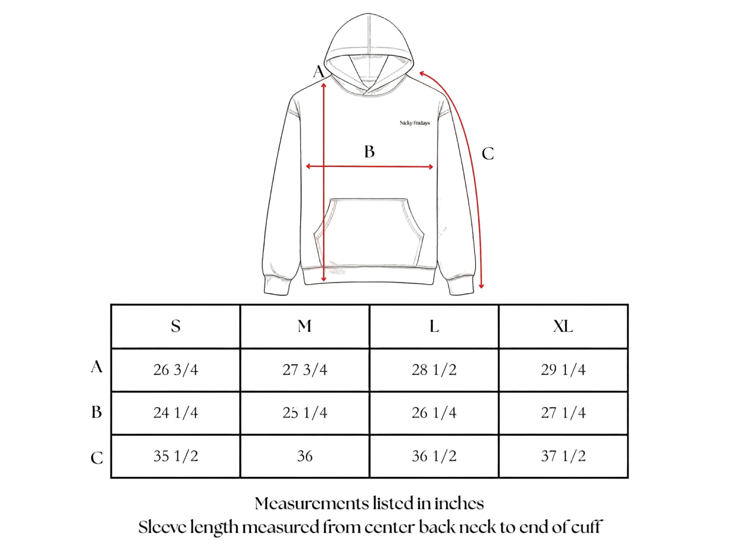 Made For Fridays Hoodie - Heather Grey/Black