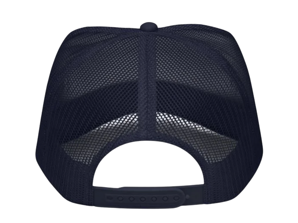 The Friday Bear Trucker Hat - Navy/White