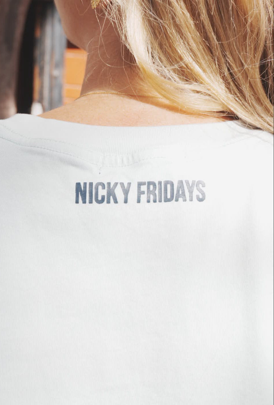 Weekend Club Tee - Light Blue/Navy