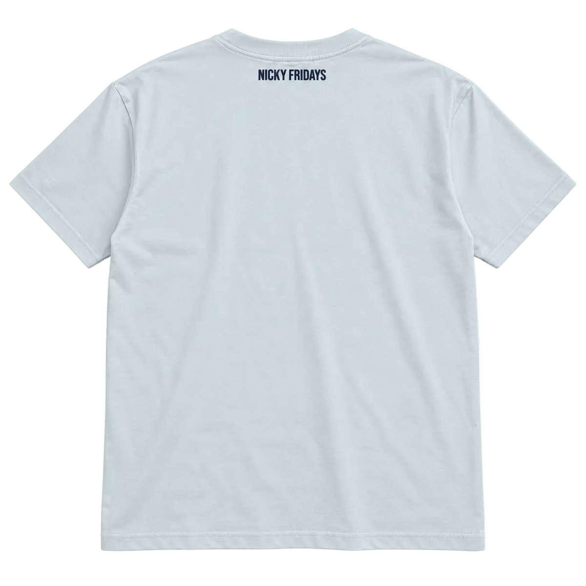 Weekend Club Tee - Light Blue/Navy